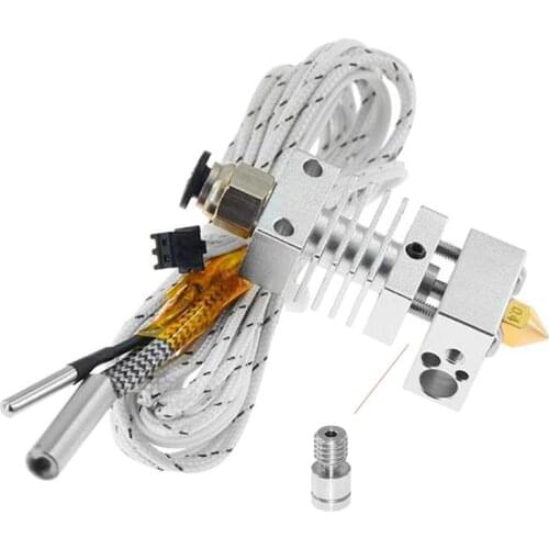 Hotend Extruder Kit Long Distance V6 Extrusion 12V/24V 50W J-head Heat Break Throat 1.75mm for Ender 3 CR10 CR-10S Printer