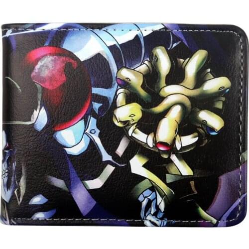 Anime wallet overlord Wallet Credit Card Holder Bifold Purse With ID window/Zipper coin pocket NEW