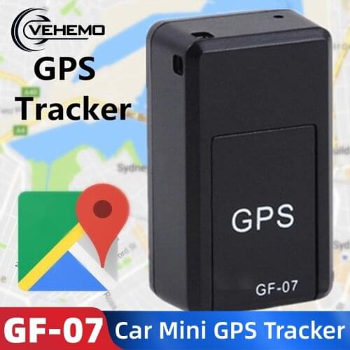 Mini GPS Tracker GF-07 GPS Magnetic SOS Tracking Devices For Vehicle Car Child Location Trackers Locator Systems 2G