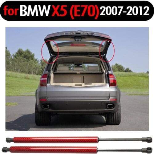 Fits for 2007-2012 BMW X5 E70 Closed Off-Road Vehicle 522mm Tailgate Rear Gate trunk Gas Charged Spring Struts Lift Support