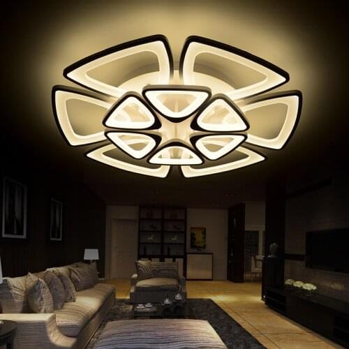 Recommend 50CM 68CM 84CM modern ceiling lights for living room bedroom lamparas de techo modern led light fixture ceiling36W 60W
