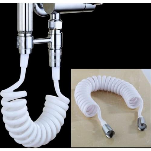 Bathroom Faucet Replacement Parts Shower Hose Bidet Sprayer Hose 3 Meters PU Spring Pipe Plumbing Hoses EL011