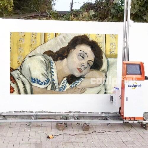 Direct to Outside Indoor Wall Inkjet Background Decoration Large Print for Wall Printer