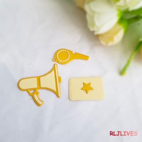 Sport Items Metal Cutting Dies Stencils for DIY Scrapbooking Stamp/photo album Decorative Embossing DIY Paper Cards