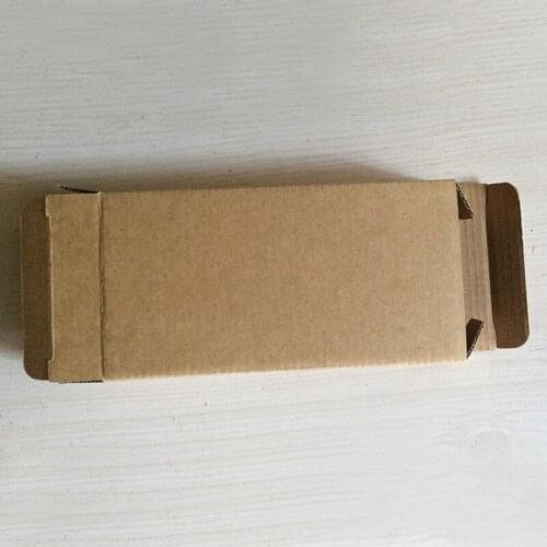 50 Pieces Size 165x85x25mm 6.5x3.35x0.98 inch Electronic Product Packaging Hard Kraft Paper Box Paper packaging Corrugated paper