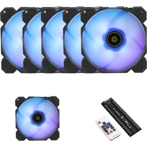Barrow computer fan radiator, water cooling, silent, efficient cooling, support RGB, sold as a complete set, 120MM computer fan