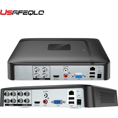 H.265 AHD 5MP CCTV Mini DVR TVI CVI AHD CVBS IP Camera Digital Video Recorder 4CH 8CH AHD DVR NVR CCTV System P2P Security