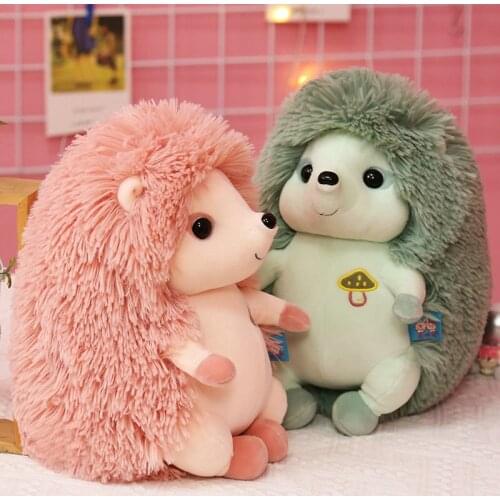 1pc 23/30/40 Lovely Hedgehog Plush Toys Cute Real Life Animal Pillow Stuffed Soft Dolls Children Room Decorative Birthday Gift