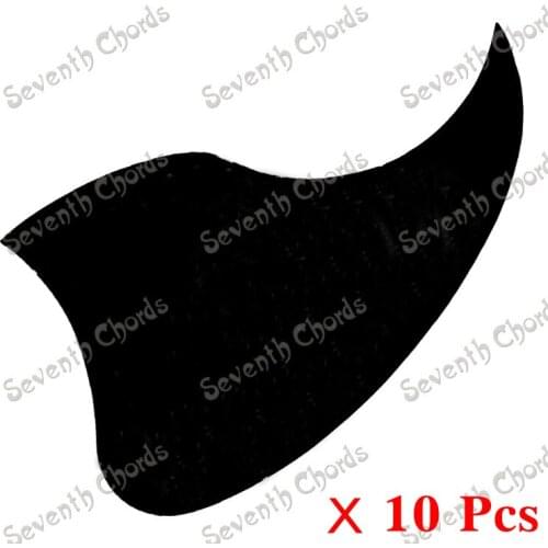 10 Pcs 40 " 41 " Folk Acoustic Guitar Pickguard Pick Guard Anti-scratch Plate - Black - MYHB-MYS2215400