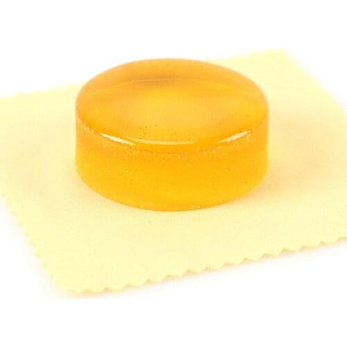 25G Erhu Rosin Violin Rosin Transparent Yellow Rosin Handmade Rounded For Violin Viola Cello Bowed String