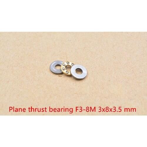 3mm bearing 3x8x3.5 F3-8M 3mmx8mmx3.5mm axial ball thrust plane 10set