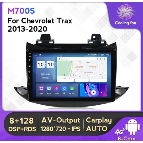 2.5D IPS DSP Android 2Din Car Radio Multimedia Video Player For Chevrolet Tracker 3 Trax 2013 -2020 GPS Navigation WIFI 4G Lte