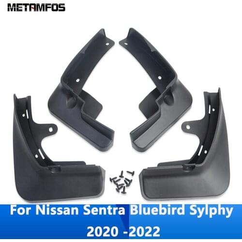 For Nissan Sentra Bluebird Sylphy Almera 2020 2021 Mud Guard Mudflap Splasher Splash Guard Mud Flap Fender Car Accessories