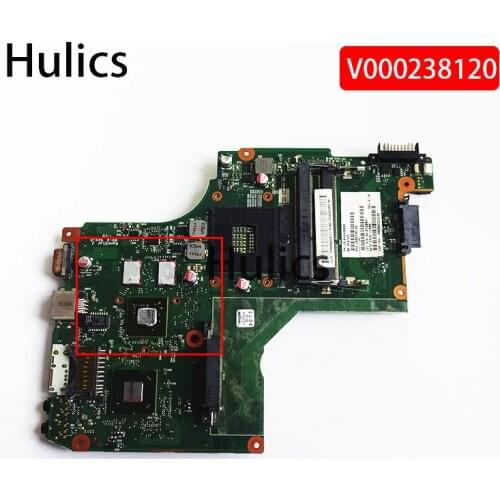 Hulics Original V000238120 6050A2448001-MB-A02 HM65 w N12P-GV-S-A1 for Toshiba C600 C640 NoteBook PC Laptop Motherboard