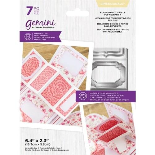 2021 AliliArts Metal Cutting Dies Twist & Pop Mechanism diy Scrapbooking Photo Album Decorative Embossing PaperCard Crafts Die