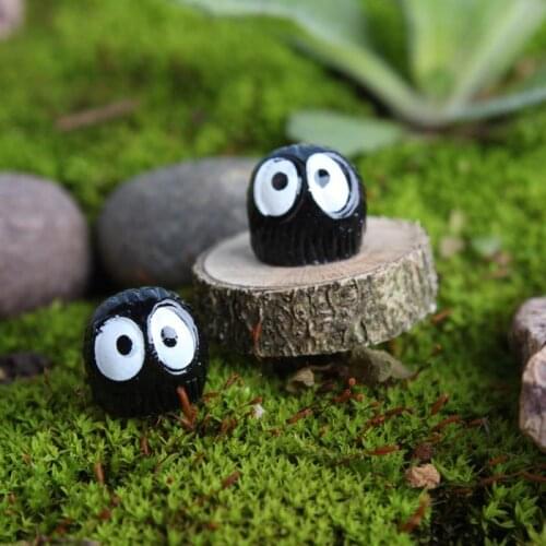 10 Pcs Moss Micro Landscape Decoration Black Coal Briquettes Diy Black Material Wholesale Home Decoration Miniature Garden