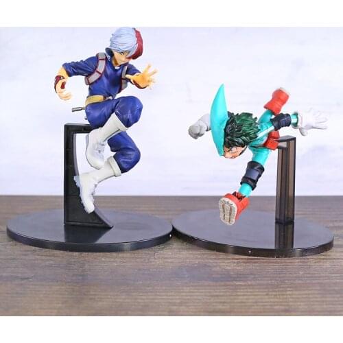 My Hero Academia Todoroki Shoto Midoriya Izuku Battle Ver. PVC Figure Model Toy Collectible Figurals