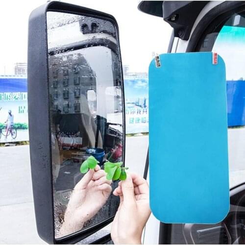 2Pcs Car Truck Rainproof Film Rain Proof Anti Fog Waterproof Film Car Car Rearview Mirror Protective Membrane Sticker For Truck