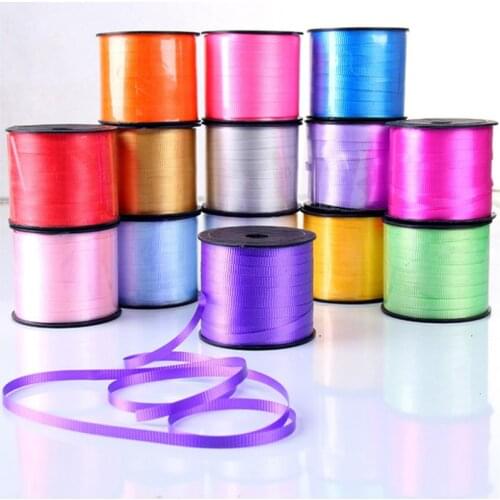 Wedding Marriage Room Decoration Birthday Balloon Tie Ribbons Streamers High 100 Yards Shredded Closure Ties
