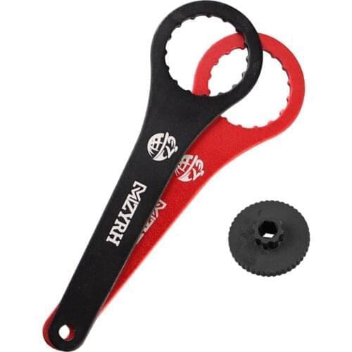 Aluminum Alloy Bicycle Bottom Bracket Wrench Install Repair Tool BB Spanner 16 Teeth Wrench Bicycle Tool Accessories Cycling