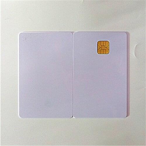 100 pcs/lot Fudan4428 PVC Blank card contact IC smart Card