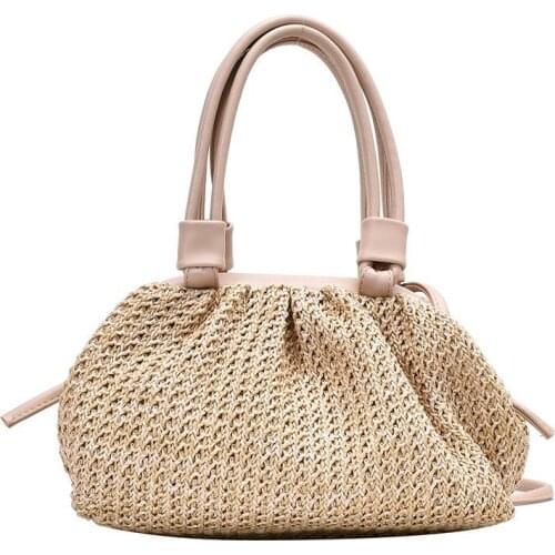 2021 Womens New Popular Hand Woven Straw Bag In Summer