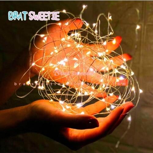 5M 10M Copper Wire LED Lights Ramadan Kareem Eid Mubarak Fairy Garland Ramadan Decorations for Home Ourdoor Party Supplies