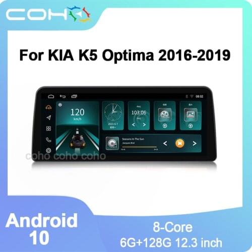 COHO For KIA K5 Optima 2016-2019 1920*720 Car Radio Multimedia Video Player Navigation GPS Android 10 6+128G