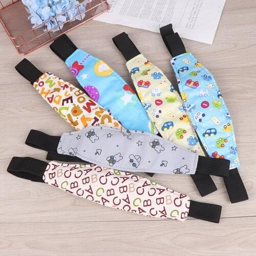 Baby Car Safety Seat Sleep Positioner Infants And Toddler Head Support Pram Stroller Accessories Kids Adjustable Fastening Belts