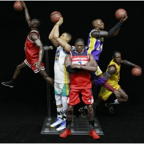 22CM Large 1/9 Basketball Star Model Figure Action Doll Toys Car Ornaments Creative Souvenir Student Adult Kids Decor DIY Gift