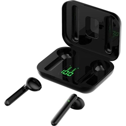 DS-T03 Bluetooth earphone Stereo Noise Reduction Earphone Touch control With LED Touch Digital Display headset for sport