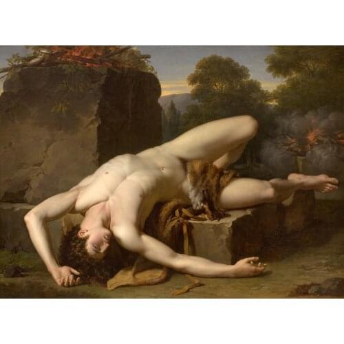 GOOD ART-A drunken man - 2020 TOP NUDE MAN print art painting-nude male MEN painting body art GAY ART ON CANVAS -free shipping