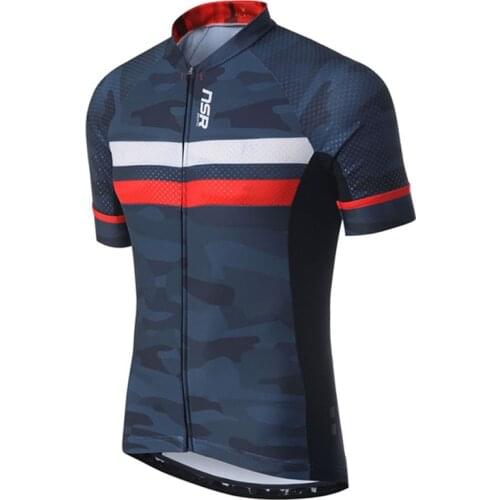 2021 New Cycling Jersey Nsr Men Short Sleeve Shirts Quick Dry Jersey maillot Summer Outdoor Team Clothing Bike Top Ropa Ciclismo