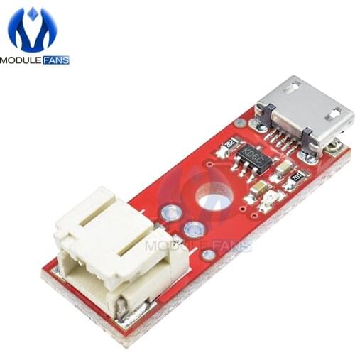 MCP73831 LiPo Charger Basic Micro USB 3.7V 500mA Lithium Battery Charger Module Micro USB Interface Charging Board Diymore