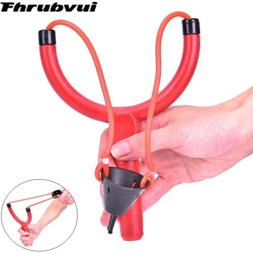 New Fishing Bait Thrower Send Shot Coarse Sling Shot Hunting Slingshot Baits Catapult Slingshot Caty Fishing Tackle Tool