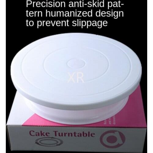 New Baking Tools Cake Decorating Table Light and Stable Plastic Mold Cake Turntable DIY Decorating Turntable