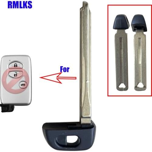 RMLKS New Remote Emergency Key Fob Uncut Blade Replacement Insert Smart Prox For TOYOTA Camry Avalon Highlander RAV4 Prius