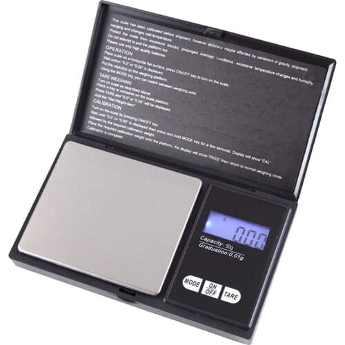 0.01g-50g Portable Digital Pocket Scale Precision Mini Jewellery Gram Weighing
