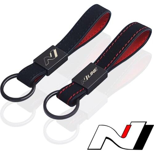 Turn fur car Key chain Good quality metal for Hyundai n nline tucson kona sonata veloster i30 i20 n elantra Car Accessories