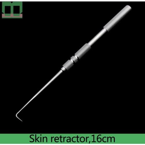 Skin grafting retractor stainless steel Cosmetic and plastic surgery instruments and tools Sharp head retractor right-angle