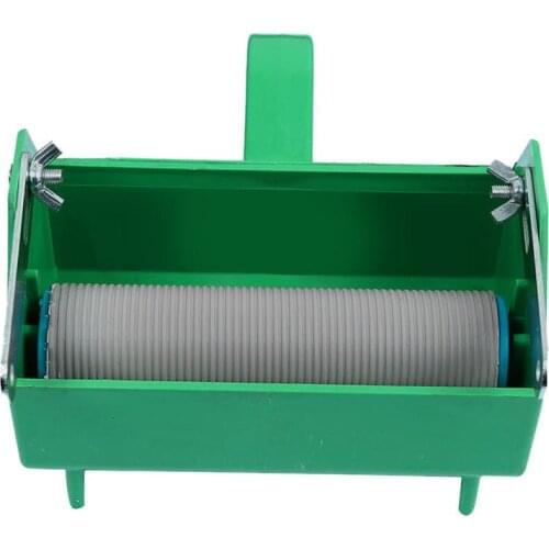 Handle Flocked Seamless Wall Painting Printing Machine Paint Roller Brush Tools Household Use Wall Decorative Painting Brush