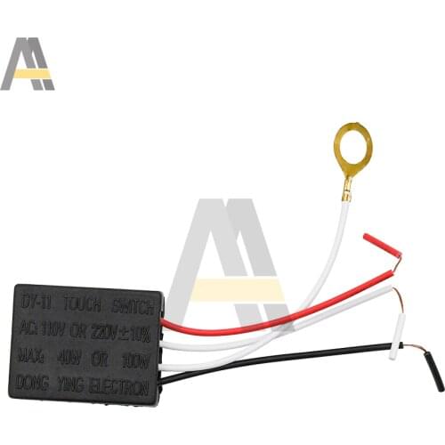 1pcs AC 220V 1 Way Touch Sensor Switch Desk Light Parts Touch Control Sensor Dimmer For Bulbs Lamp Switch Sensor Switch Repair