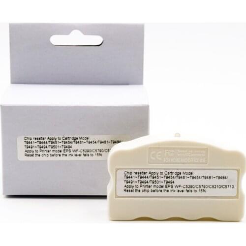 T944 T945 T950 Chip Resetter Use For Original Cartridge Chip For Epson WF-C5290 WF-C5790 WF-C5210 WF-C5710 Printers