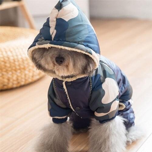 Waterproof Pet Dog Clothes Winter Warm Fur Coats Jacket Puppy Coat For French Bulldog Chihuahua Small Dogs Pets Clothing