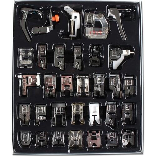 11/32/ 62pcs Household Sewing Machines Feet Kit Presser Foot For Brother Singer Janome Sewing Machine Spare Parts Dropshipping