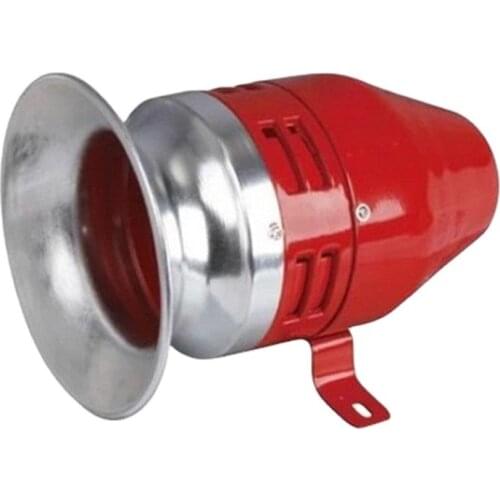 Free shipping AC 220V 130dB MS-390 Mini Motor Driven Air Raid Siren Horn Car Truck Alarm