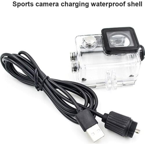 Camera Accessories Waterproof Case With USB Cable Charger Cover for SJCAM Sj4000 Sj7000 Sj9000 QJY99