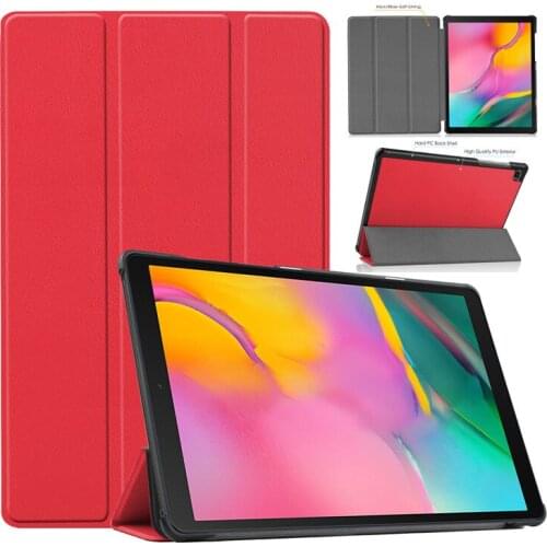 Case for All-New Kindle Fire HD 10 2021, Slim Lightweight Tri-fold Shell Multi-Angle Stand Cover for All-New Fire HD 10 Plus