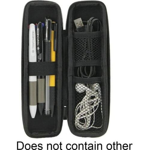 Black EVA Hard Shell Stylus Pen Pencil Case Holder Container Bag Stylus For Pen Ballpoint Box Pen Carrying Storage Protecti M5V6