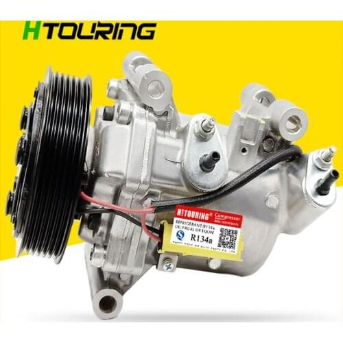 For Car Peugeo Peugeot 301 1.6L A/C compressor for citroen C-Elysee 2012 - 2015 9806599380 JSR11T602078 9676011680 3966364 6PK